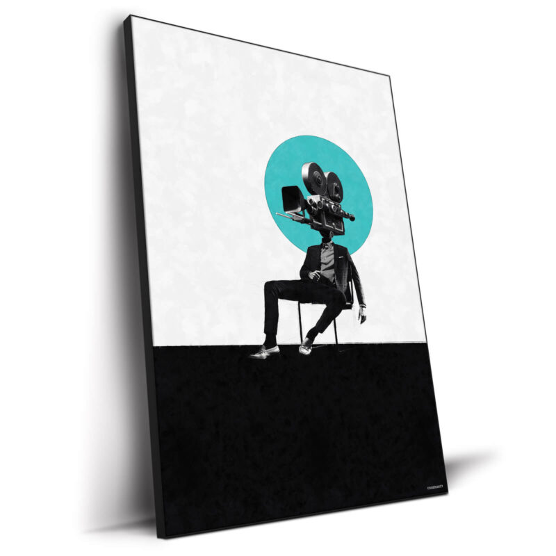 Balance Between Familiar and the Dream Black and White Wall Decor by Underdott