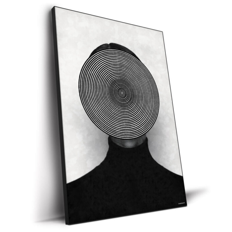 Dizzy Black and White Wall Decor by Underdott