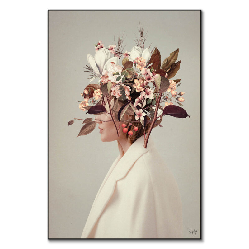 I Fell in Love With Fall Because of You Warm Wall Art by Frank Moth