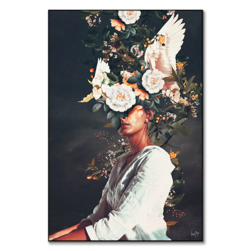 The Last Portrait of Penelope Dark Wall Art by Frank Moth