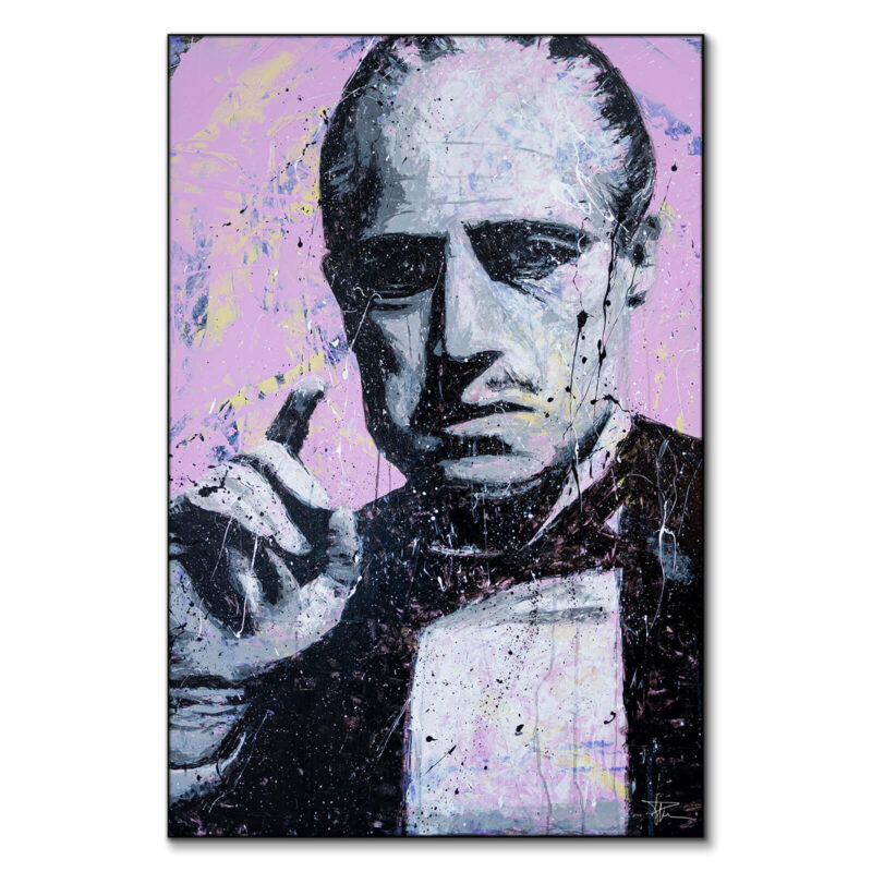 Godfather Vibrant Wall Art by P Muir Art