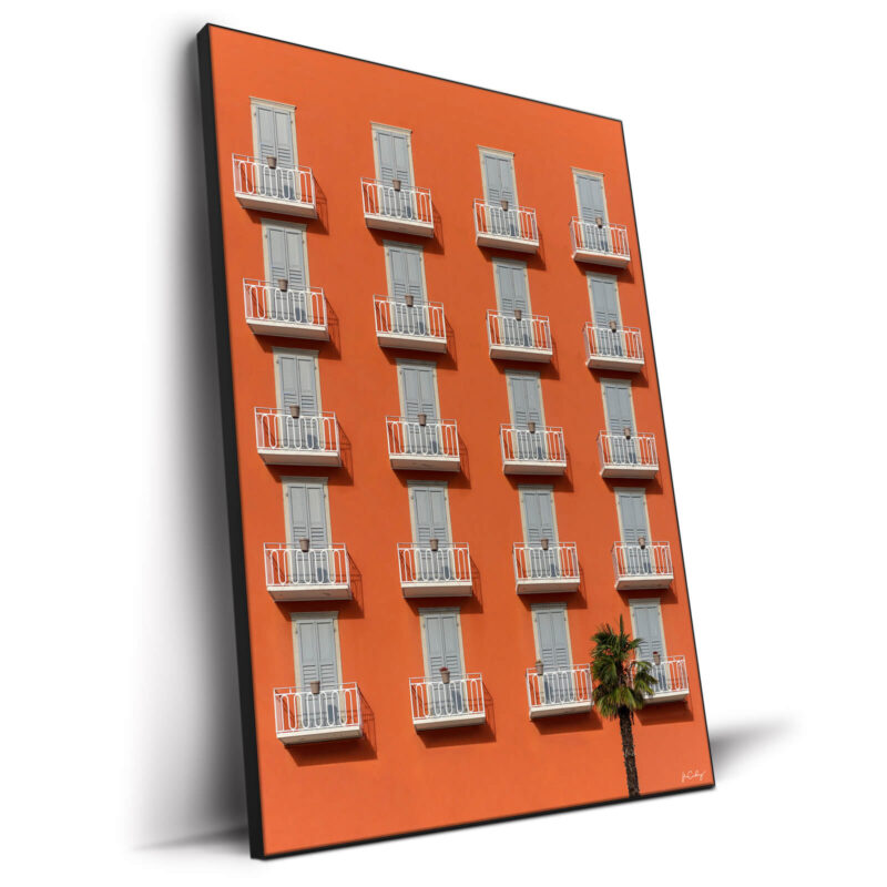 Torbole Wall Orange Wall Decor by Marcus Cederberg