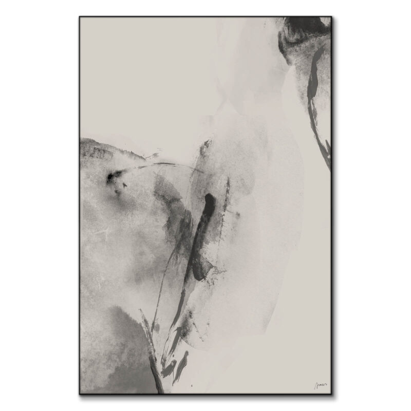 Wabi Sabi II Black and White Wall Art by Artur Chen