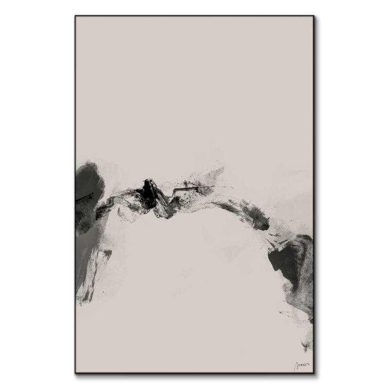 Wabi Sabi Black and White Wall Art by Artur Chen