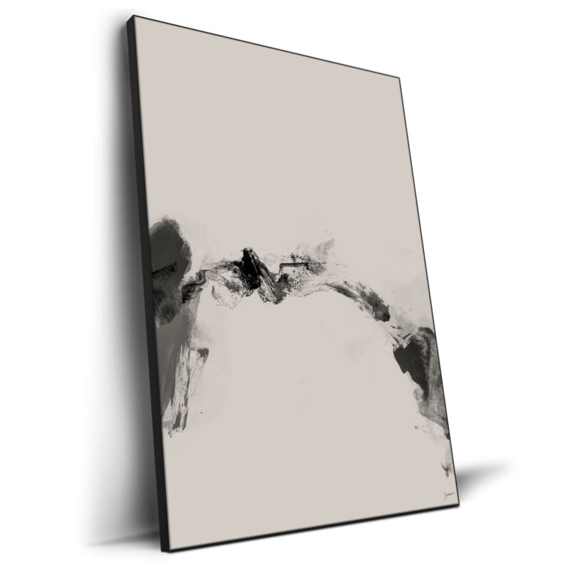 Wabi Sabi Black and White Wall Decor by Artur Chen