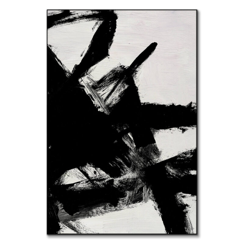 Conductor Black and White Wall Art by Artur Chen