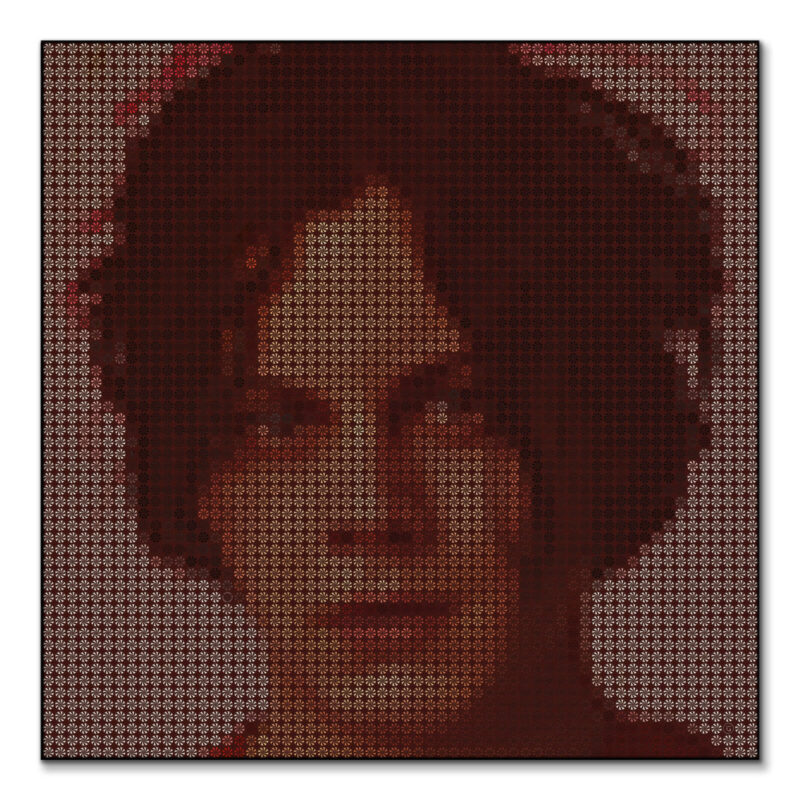 Jack White Brown Wall Art by GriddyPop