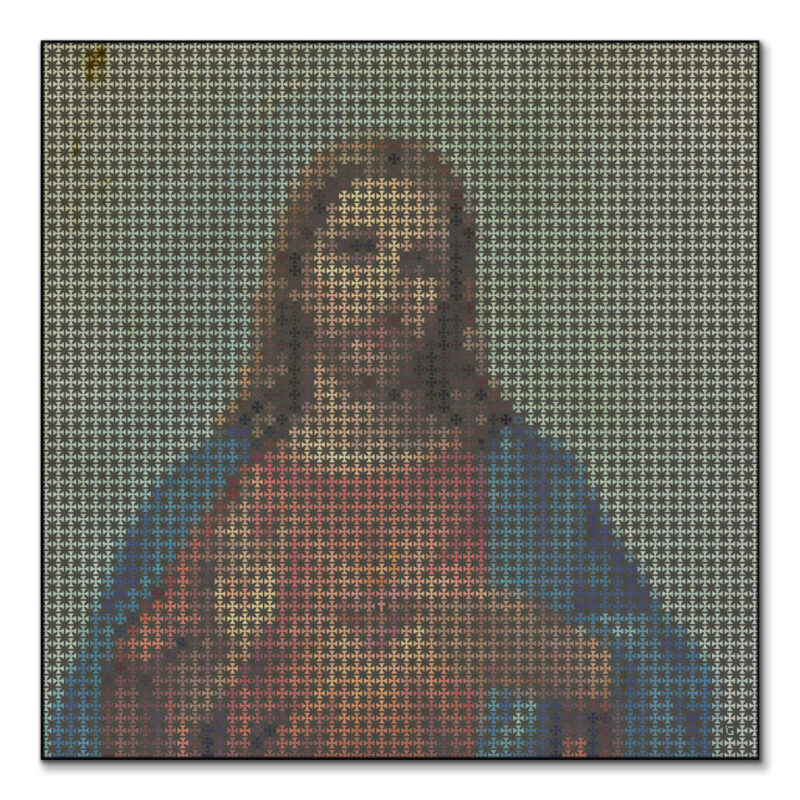 Jesus Wall Art by GriddyPop