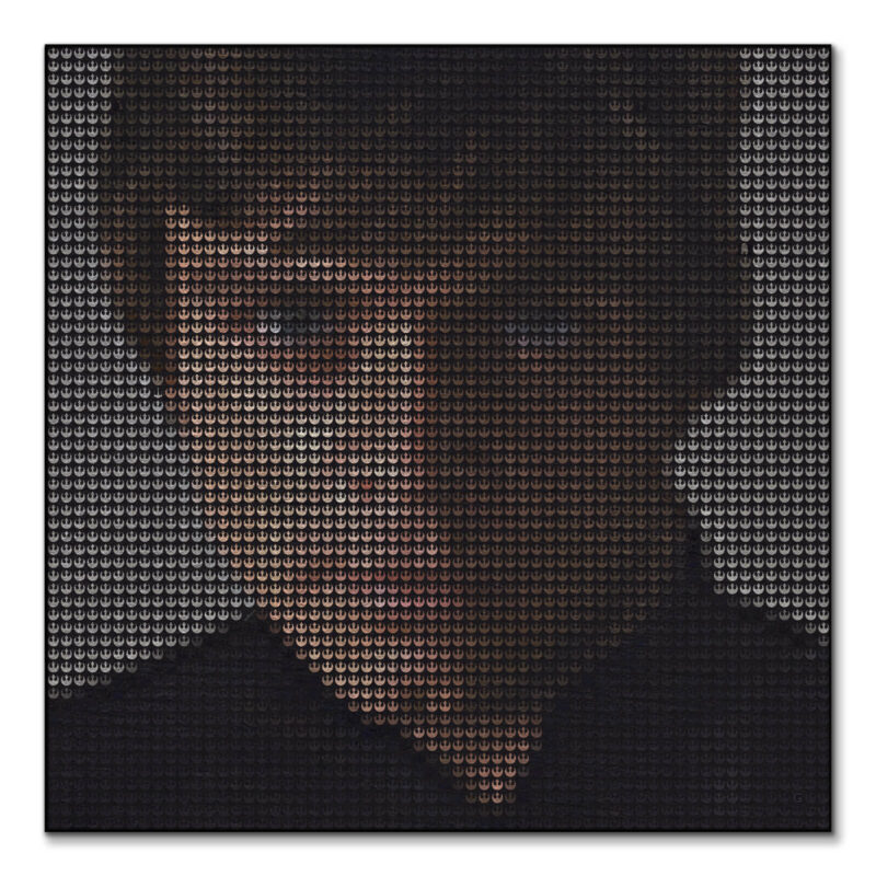 Luke Skywalker Dark Wall Art by GriddyPop