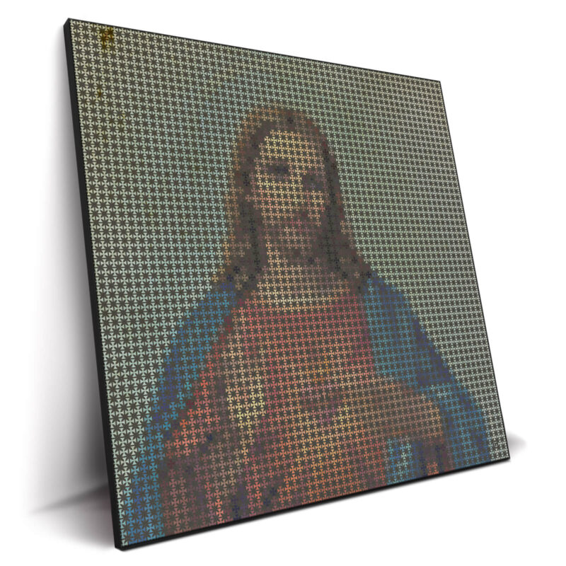 Jesus Wall Decor by GriddyPop