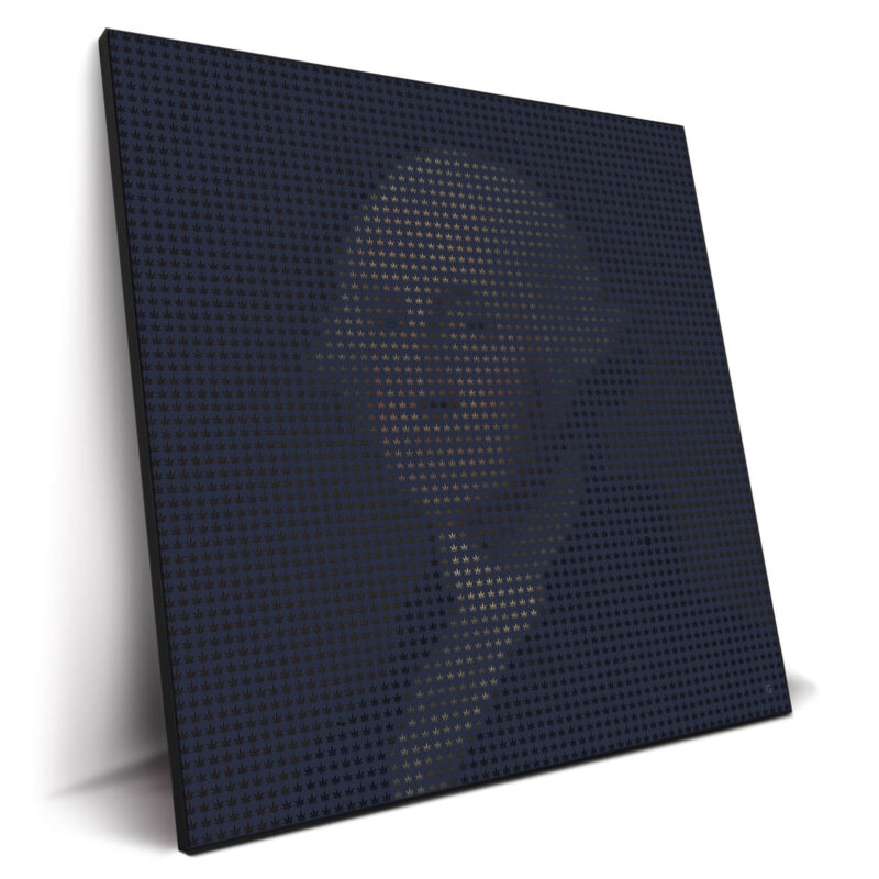 George Washington Dark Wall Decor by GriddyPop