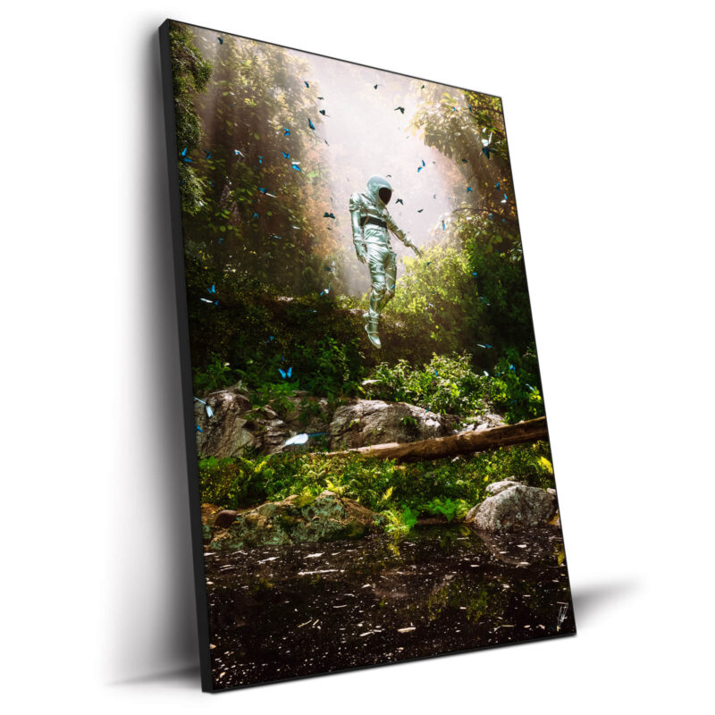 Enchant Green Wall Decor by CaptvArt