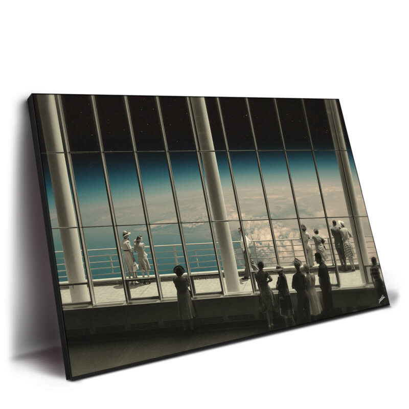 The View II Black and White Wall Decor by Fran Rodríguez