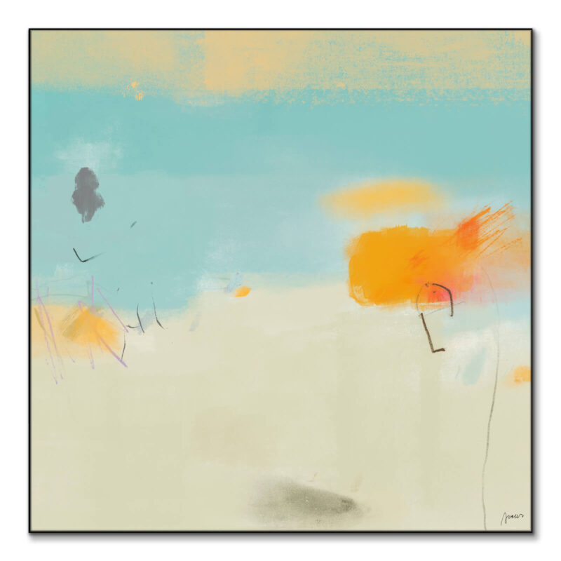 Woody Allen's Mutter Sage Green Wall Art by Artur Chen