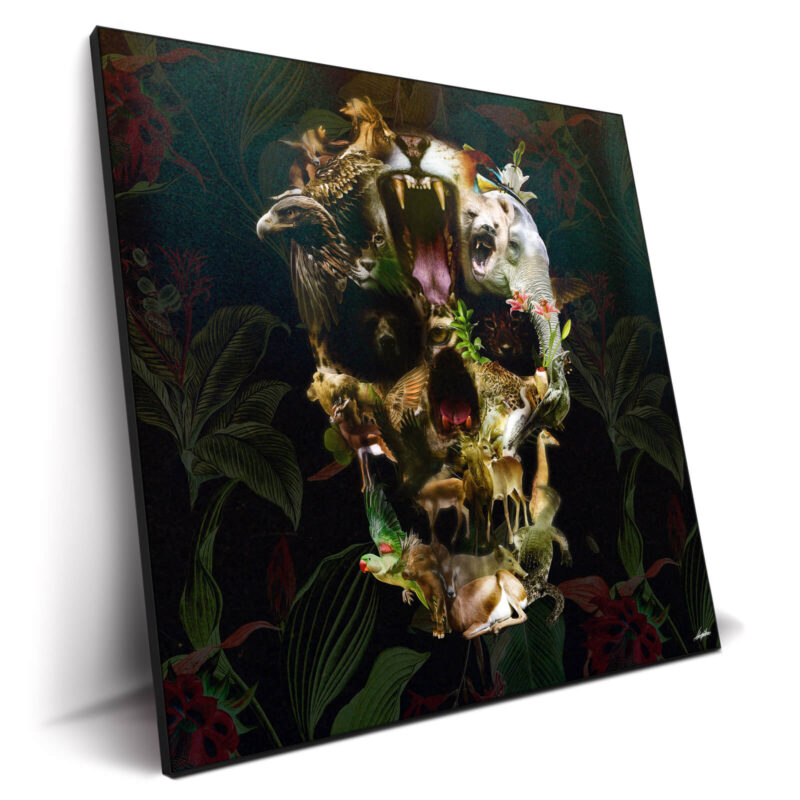 Kingdom Skull Dark Wall Decor by Ali Gulec