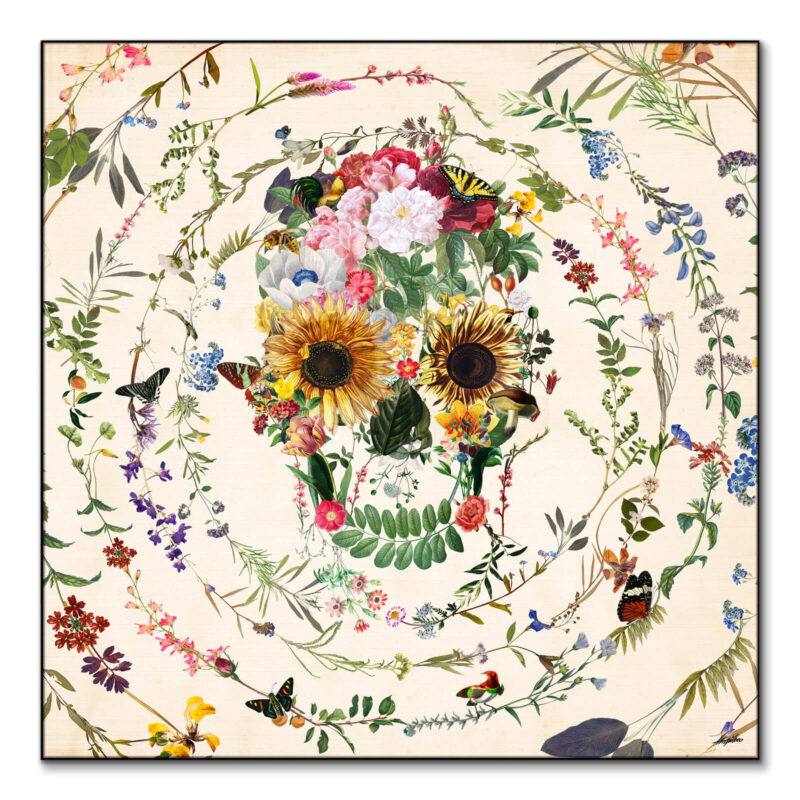 Circle of Life Colorful Wall Art by Ali Gulec