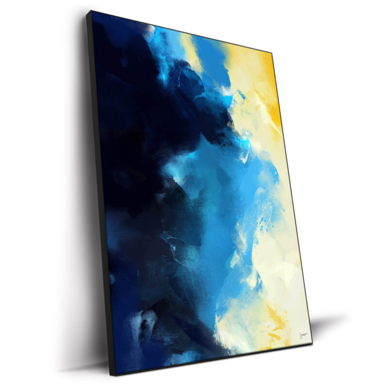 A Letter to Blue Blue Wall Decor by Artur Chen