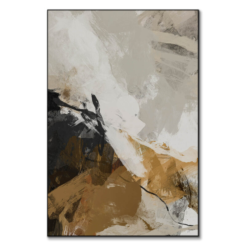 Poet on the Mountain Brown Wall Art by Artur Chen