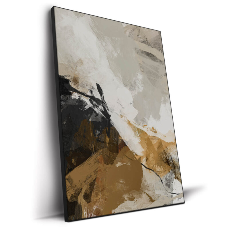 Poet on the Mountain Brown Wall Decor by Artur Chen