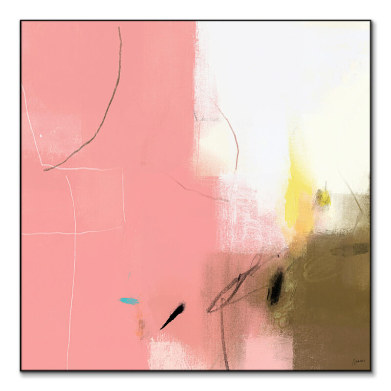 Chanel's Back Garden Pink Wall Art by Artur Chen