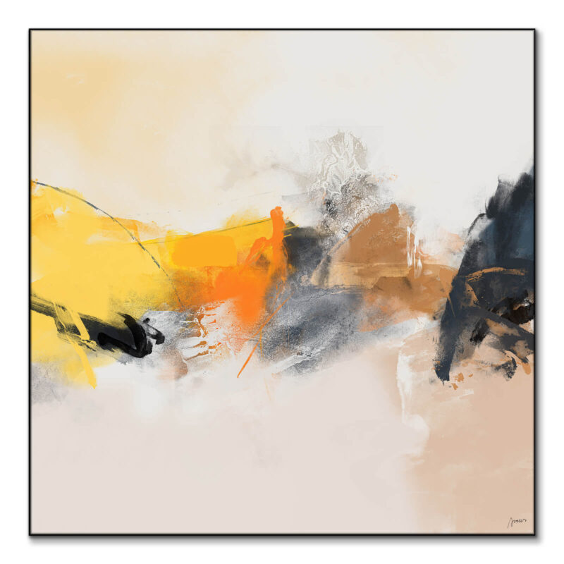 Joyful Transition Vibrant Wall Art by Artur Chen