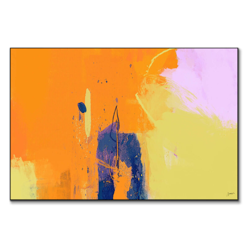 Chat of Joy Vibrant Wall Art by Artur Chen