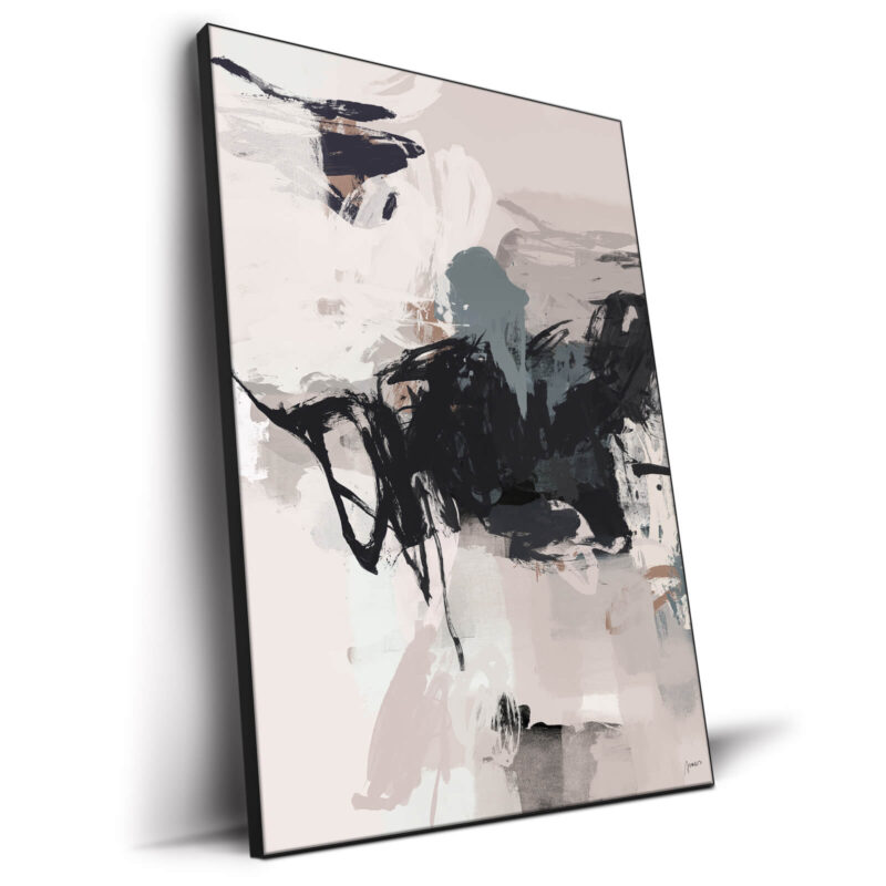 Benign Interaction Black and White Wall Decor by Artur Chen