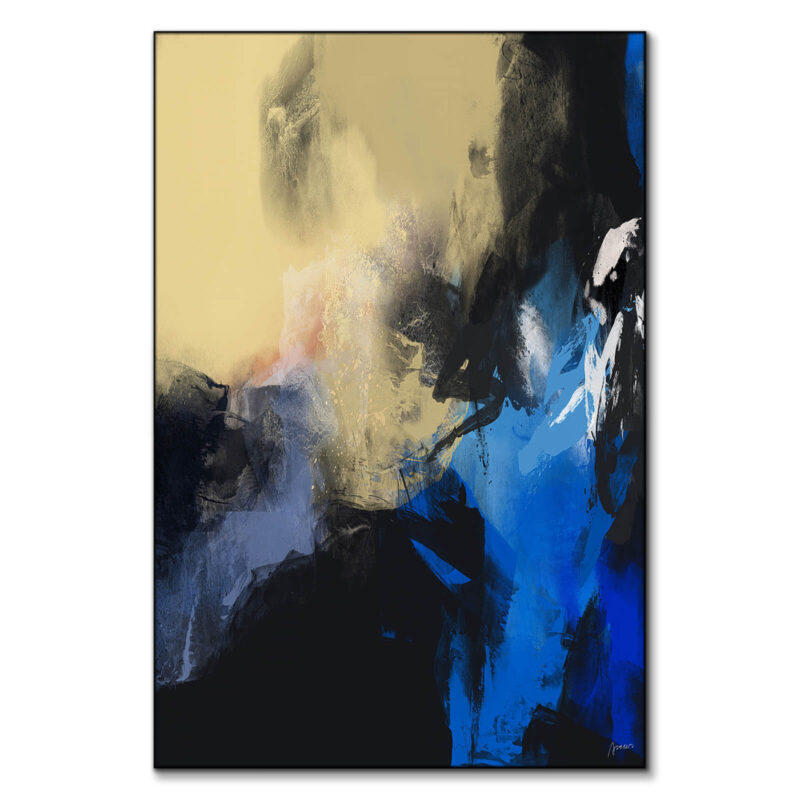 Extract Blue Wall Art by Artur Chen