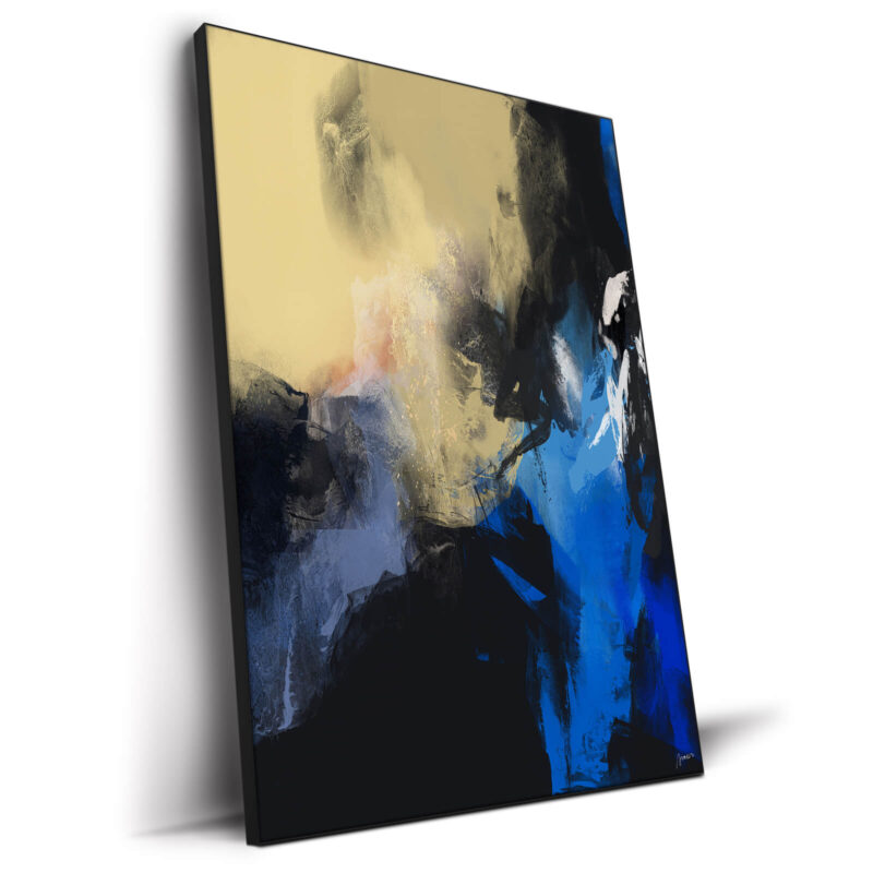 Extract Blue Wall Decor by Artur Chen