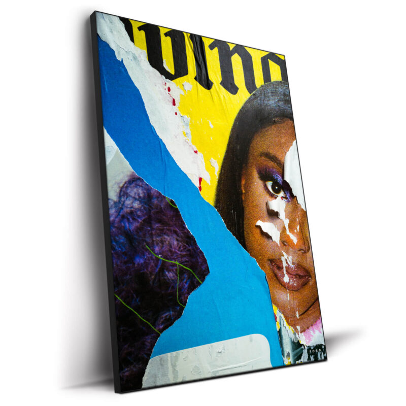 Glamor and Glitz Yellow Wall Decor by Nick Ford