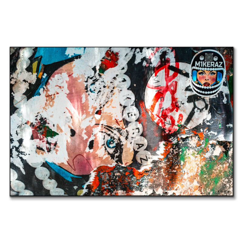 Street Supreme Colorful Wall Art by Nick Ford