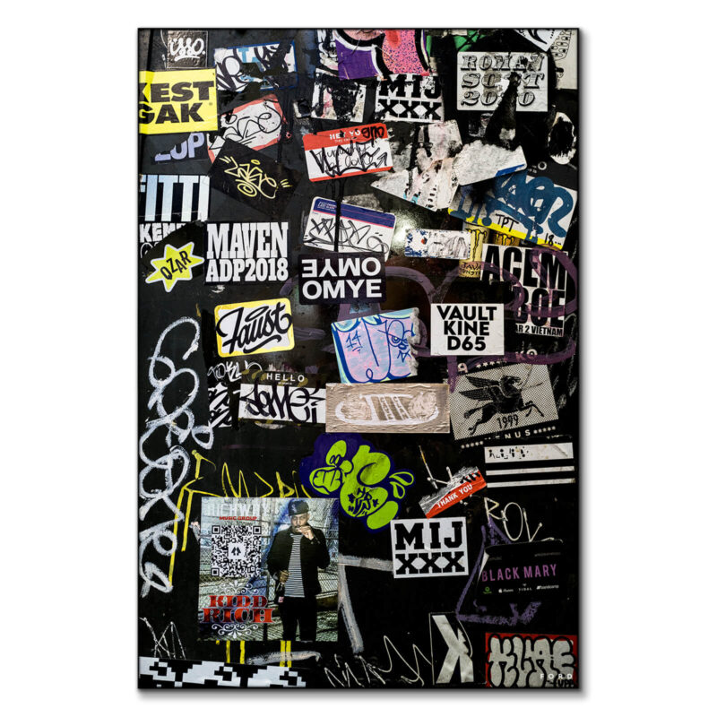 They Call Me Dark Wall Art by Nick Ford