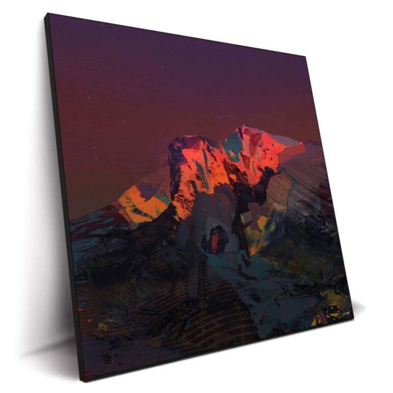 Alpenglow Warm Wall Decor by Jamison Gish