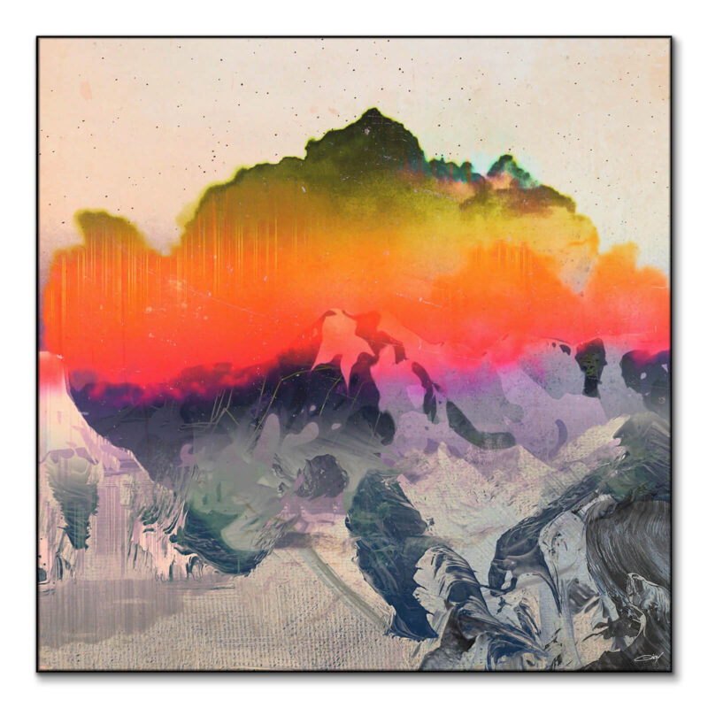 Sun Shower Colorful Wall Art by Jamison Gish