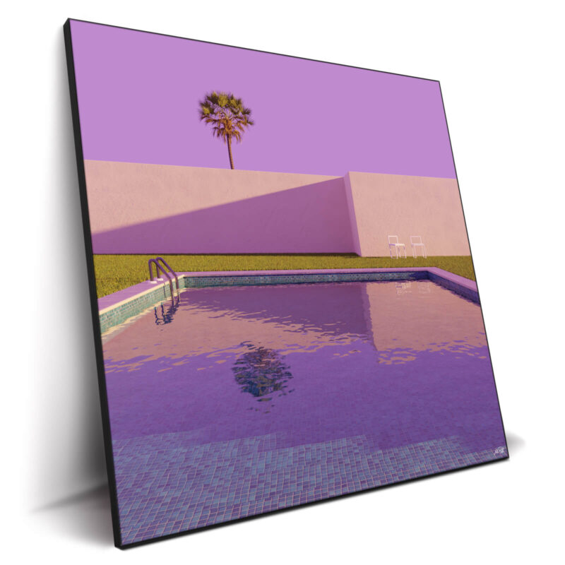 Morning Swim Vibrant Wall Decor by Lucas Rackliffe