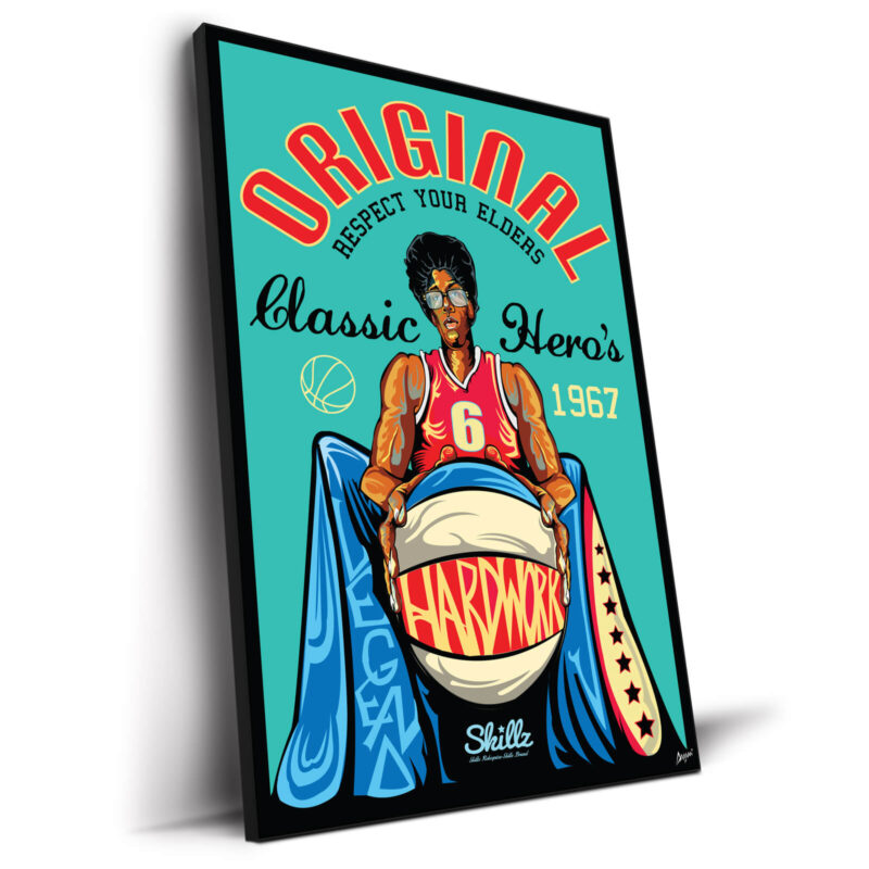 Original Hoops Vibrant Wall Decor by Kelley Jackson