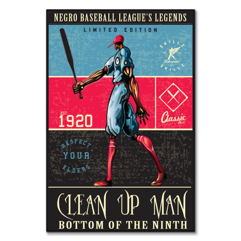 Cleanup Man Dark Wall Art by Kelley Jackson