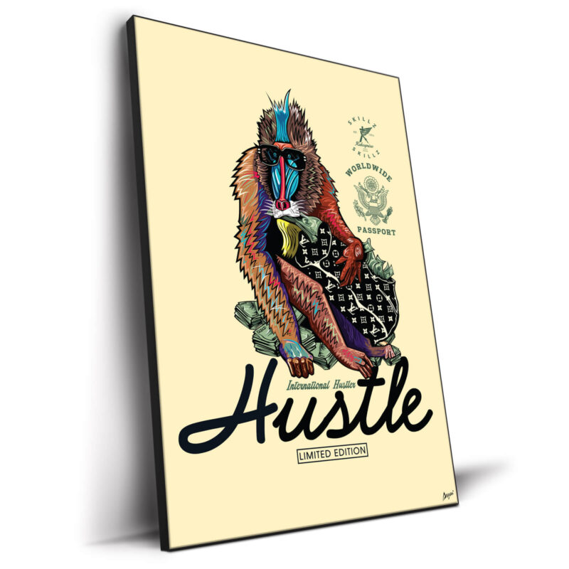 Hustle Mammal Vibrant Wall Decor by Kelley Jackson