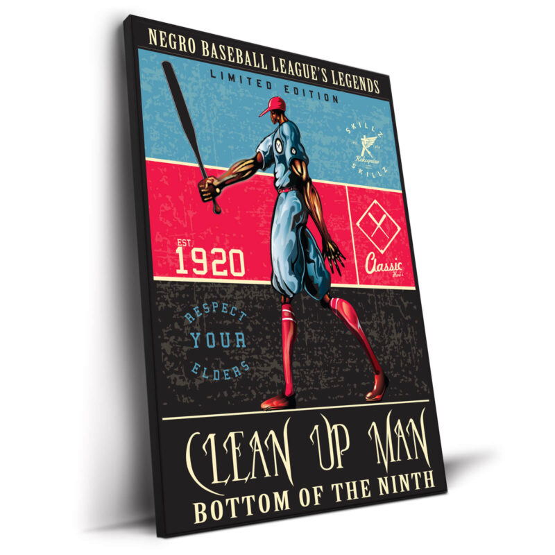 Cleanup Man Dark Wall Decor by Kelley Jackson