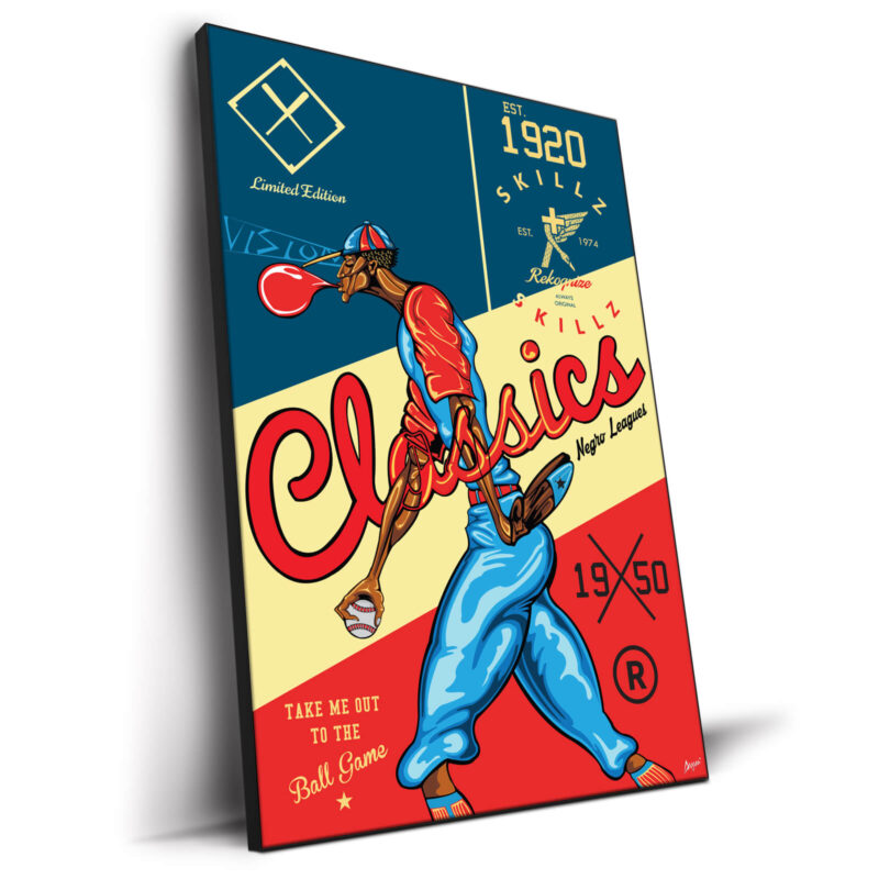 League Swag Vibrant Wall Decor by Kelley Jackson