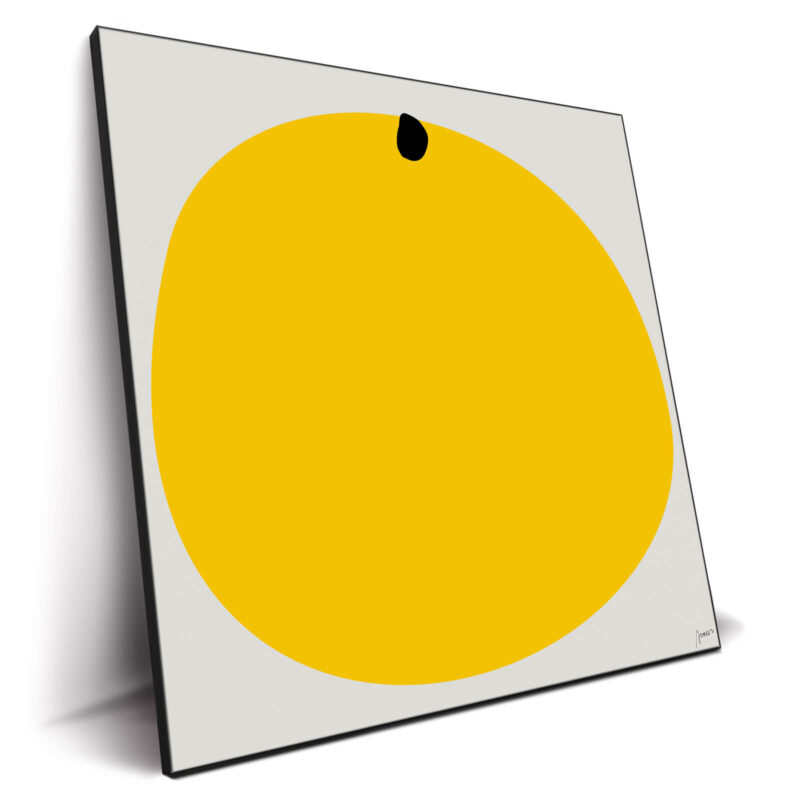 Good Luck Yellow Wall Decor by Artur Chen