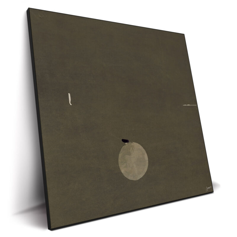 Empty Phase Brown Wall Decor by Artur Chen