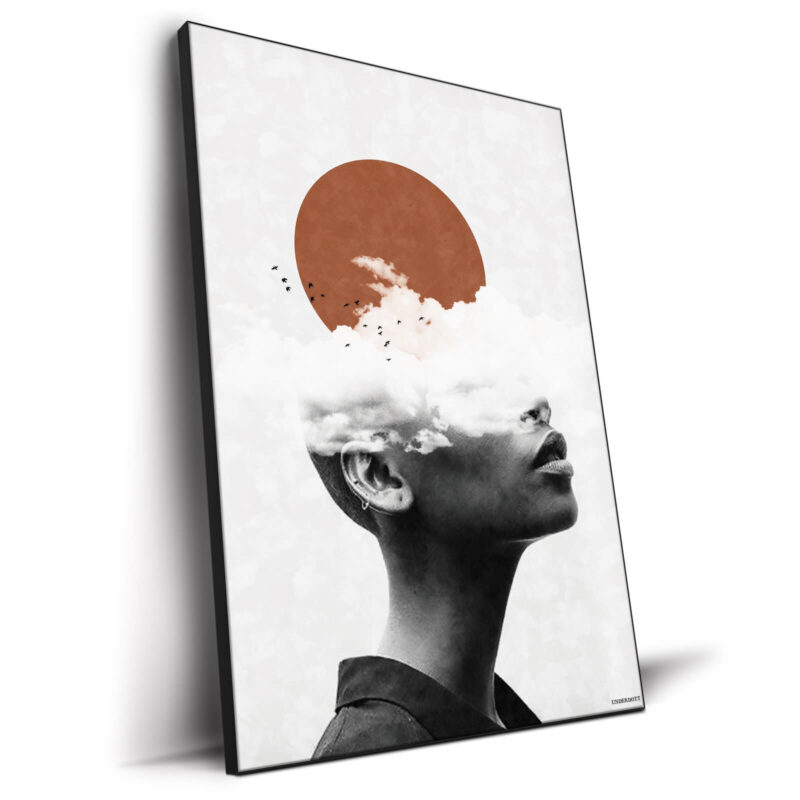 I Want to Fly Away Black and White Wall Decor by Underdott