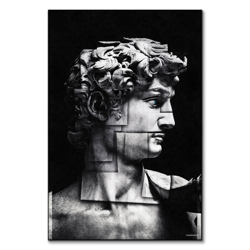 Layers of David Dark Wall Art by Underdott