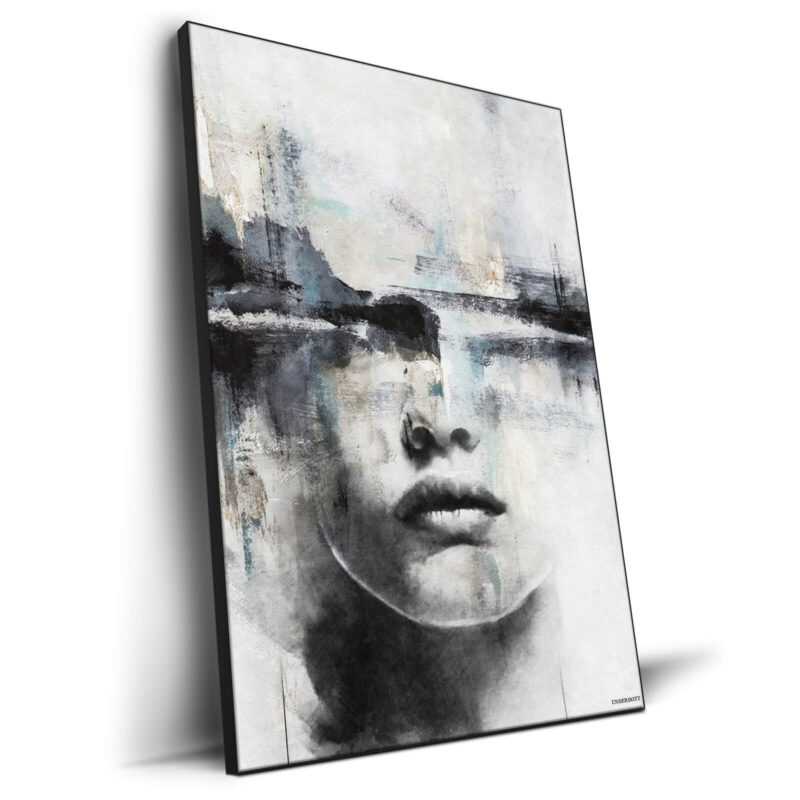 Abstract Harmony Black and White Wall Decor by Underdott