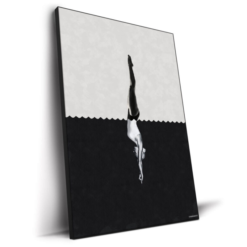 Dive Deep Black and White Wall Decor by Underdott