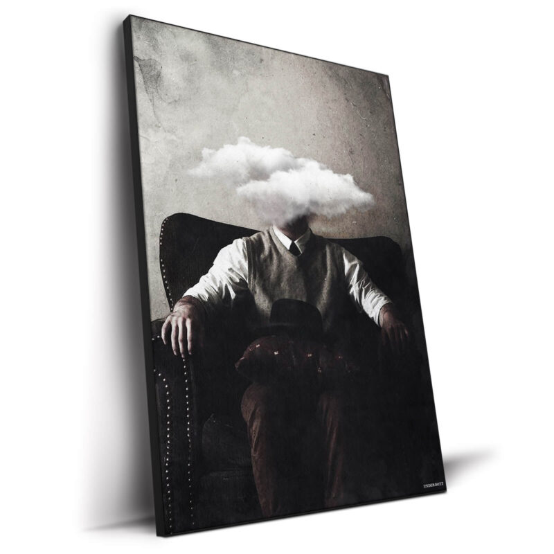 Overthinking Dark Wall Decor by Underdott