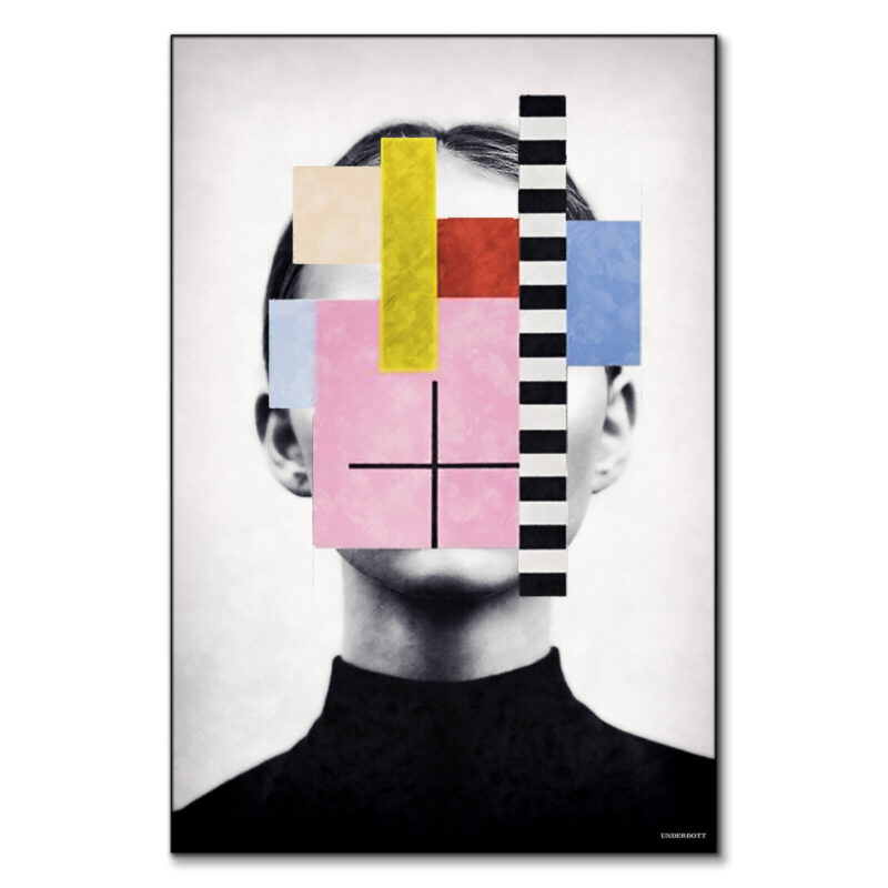 No Signal Vibrant Wall Art by Underdott