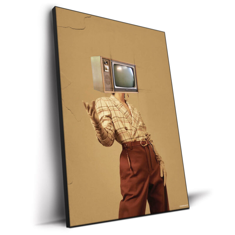 Augmented Reality Brown Wall Decor by Underdott