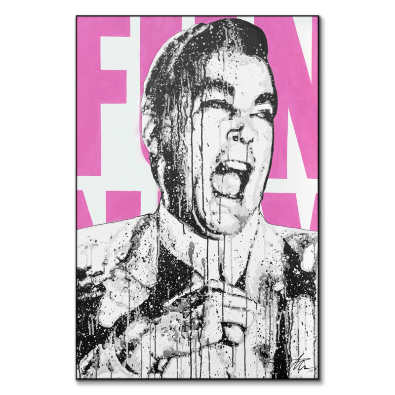 Funny Goodfellas Black and White Wall Art by P Muir Art